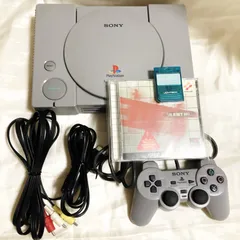 PS1 プレステ1 本体　コントローラー 初代プレステ SCPH-7000 サイレントヒル　SONY PlayStation Console Controller AC & AV Cable Silent Hill