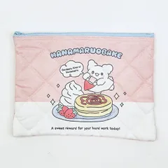 サンリオ はなまるおばけ キルティングポーチ パンケーキ 日本製 Sanrio
