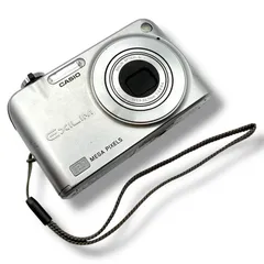 【127】良品ー可品！CASIO EX-Z1200 デジタルカメラ　シルバー系 127】良品ー可品！CASIO EX-Z1200 デジタルカメラ シルバー系 - メルカリ