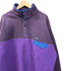 20s ビンテージ パタゴニア スナップT フリース XL ブラウン パープル 2トーン 2020年代 vintage ヴィンテージ patagonia プルオーバー