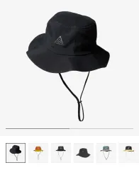 ACG アウトドアハット 黒 ブラック 新品 NIKE ACG NIKE ACG APEX WB BUCKET HAT エイペックス