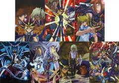 遊戯王 20th展 クリアファイル 7枚セットC 遊戯 海馬 城之内 マリク