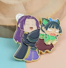 ⭐かわいいアニメキャラクター 薬屋のひとりごと 猫壬氏 メタルバッジ ピンズ ブローチ コスプレ グッズ アクセサリー