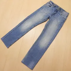l963★LEVIS リーバイス 513 ストレッチ デニム ジーンズ ジーパン w28 SLIM スリム STRAIGHT ストレート ユーズド加工 古着
