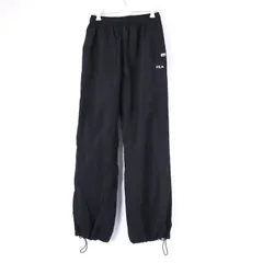 フィラ ロングパンツ ウインドブレーカー シャカパン 裏ボア ボトムス スポーツウエア 大きいサイズ メンズ LLサイズ ブラック FILA 【中古】のサムネイル
