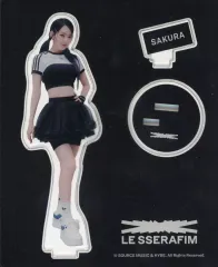 【中古】アクリルスタンド・アクリルパネル サクラ アクリルスタンド 「LE SSERAFIM POP-UP STORE ’UNFORGIVEN’」