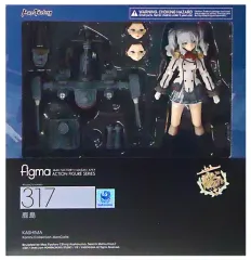【中古】フィギュア [特典付き] figma 鹿島 「艦隊これくしょん～艦これ～」 GOODSMILE ONLINE SHOP限定