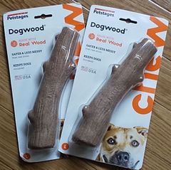 ペットステージ (Petstages) ウッディー・タフ・スティック ジャイアント 2個セット 犬用 歯磨き 噛むおもちゃ ペット