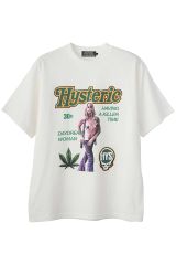 HYSTERIC GLAMOUR ヒステリックグラマー 02251CT11 DAYDREAM WOMAN Tシャツ WHITE 正規通販 メンズ
