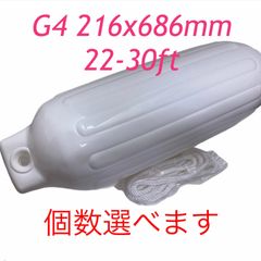 ボートフェンダーG4 2個セット 216x686mm エアフェンダー K'sガレージ 2個セット ボートフェンダー エアーフェンダー 小型