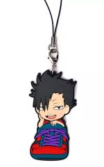 [中古]ストラップ(キャラクター) 黒尾鉄朗 ライバル校ラバーストラップ すぽりん きゅんキャラいらすとれーしょんず [一番くじ ハイキュー!!~冬志団結!~] L賞