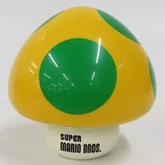 【中古】置物・装飾品 緑キノコ おっきなキノコ型貯金箱 「スーパーマリオブラザーズ」のサムネイル
