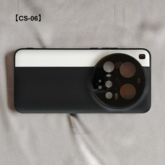 Xiaomi 15 Ultra ケース - ツートンカラーケース Ultraマーク付  黒