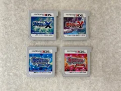 ポケットモンスターXY　オメガルビー　アルファサファイア　3DS　4点