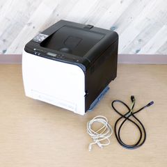 新潟発 RICOH カラーレーザープリンター SPC260L 中古 動作確認済 無線 有線 事務用品 業務用 印刷 プリント 名刺 はがき リコー
