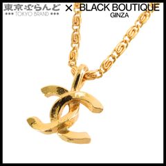 シャネル CHANEL ココマーク ペンダント ゴールド メタル GP ネックレス レディース ヴィンテージ 101799879