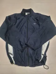 Nike(ナイキ） ネイビー ビンテージウインドブレーカー L 100 ポール 1141