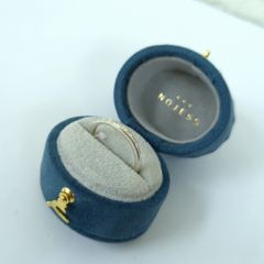 ティファニー ミニ ジュエリーケース 陶器 ブルー Tiffany