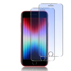 【数量限定】iPhone SE3 用 ガラスフィルム 対応 ブルーライト カット 【 高 品質 日本AGC旭硝子素材製】Wigsii iPhone SE2 / iPhone 8/ iPhone 7 ガラスフィルム 2枚 【 硬度9H Wigsii 強化ガラス