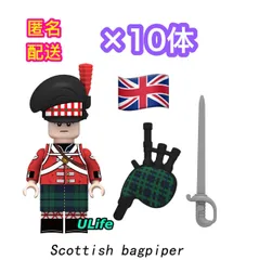 10体セットLEGOレゴ互換ナポレオンFミリタリー英仏戦争ミニフィグフィギュア