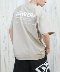 【ムラスポ公式】新品 NEW ERA ニューエラ ラッシュガード 半袖 メンズ Tシャツ バックプリント 水陸両用 ユーティリティ UVカット 14670960