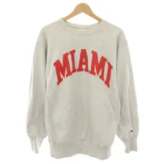 チャンピオン CHAMPION 90s スウェット トレーナー クルーネック 長袖 トリコタグ リバースウィーブ REVERSE WEAVE 裏起毛 XL グレー /YT