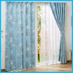 【数量限定】二級遮光 遮熱 アンディ ウッディ 幅100ｘ200cm丈 STORY TOY SB-434 2枚組 2級遮光カーテン トイストーリー Disney(ディズニー)