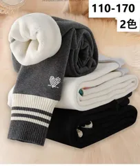 パンツ 子供服 子ども服 レギンス 裏起毛 厚手 防寒 暖かい キッズ服 女の子  ズボン 冬服 秋服 キッズパンツ カジュアル ゆったり おしゃれ お洒落 かわいい KTFC108(2色110-170)