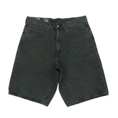 Levi's リーバイス 478 BAGGY SHORTS バギーショーツ ジッパーフライ デニム ショート パンツ グレー系 W34 L12【極上美品】【中古】