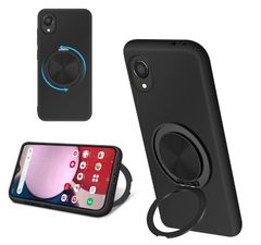 新品 Galaxy A23 5G ケース シリコン MagSafe対応 リング付き 360°回転スタンド 縦横両対応 アジャスタブルスタンド マット仕上げ 耐衝撃 スマホ ケース SC-56C SCG18 カバー 衝撃吸収ポケット内蔵 TPU 薄型軽量 ストラ