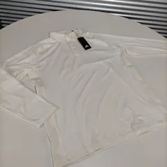 アディダス◆メンズ ブラッシュド ストライプ 長袖 ボタンダウンシャツ LL