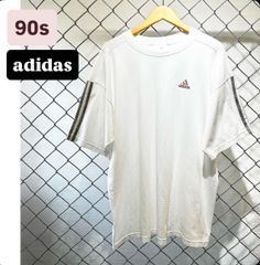 80s USA製 アディダス 両面トレフォイル タンクトップ