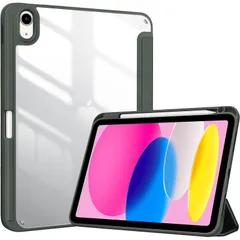 スタンド 三つ折り 耐衝撃 ペン収納 A2777 A2757 A2696 スマートカバー（オリーブグリーン） 2022通用 2025/10.9インチ iPad（A16）11インチ ケース 11世代/10世代 iPad ProCase