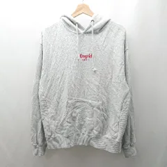 ◇ ⊇ unglid アングリッド 長袖 英文字プルオーバーパーカー サイズF グレー系 レディース E  【1506300020476】のサムネイル