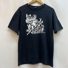古着 M.&KYOKO ニット セーター 半袖 プルオーバー ボーダー マルチカラー スリット入り FREE 10130330 10130330 BONLECILL ニット ボーダー 半袖ニットプルオーバー レディース