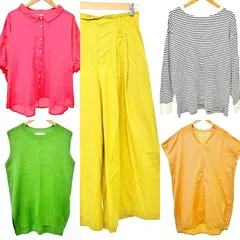 サマンサモスモス SM2 他セレクト系 KBF B&Y 美品 5点 セット まとめ売り トップス ワンピース ワイドパンツ フリーサイズ中心 A0611