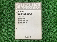2026年最新】gf250 サービスマニュアルの人気アイテム - メルカリ