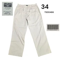 00s DOCKERS 古着２タックチノ パンツ 34ベージュ