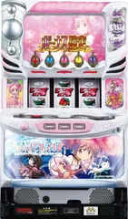 魔法少女まどか☆マギカ（初期パネル）　不要機付き　実機 送料無料>まどかマギカ 初代 スロット 実機 キュウべえパネル ま