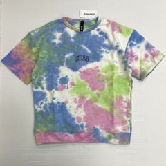 【未使用/S】SILAS THAI DYEING LOGO SS/サイラス ロゴ刺繍 Tシャツ/タイダイ TIE DYE/半袖 ショートスリーブ トップス/LtBLUE ライトブルー/110201013013/ 服飾 (68-2025-0425-KO-012)
