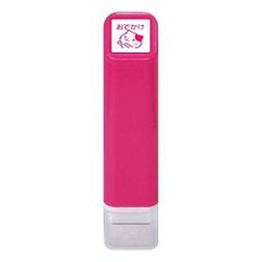 こどものかお スケジュール浸透印スタンプ ネコおでかけ 0556-661