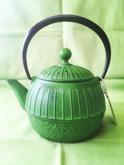 南部鉄器　鉄急須　若草　０．５５リットル　Teapot  NanbuTekki