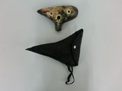 [TAKA2-99] The Legend of Zelda Ocarina, Alto Replica, Blue, Set of 2, Ceramic Wind Instrument