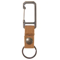 [カーハート] キーホルダー キーチェーン Nylon Duck Key Keeper Brown Key Holder Free Size 