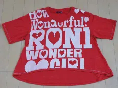 RONI ロニィ ロニ ロニー 子供服 女の子 女児 半袖 Ｔシャツ トップス プルオーバー カットソー L 150cm ★3 キッズ ジュニア 【中古】 ユーズド ガールズ リサイクル 古着 子ども服 こども服 子供