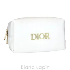 【ノベルティ】クリスチャンディオール Dior ベルベットポーチ #ホワイト [694971]