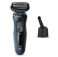 【新品未開封】ブラウン【50-B7000cc ブルー】密着シリーズ5 充電式 電動シェーバー（洗浄器付き）