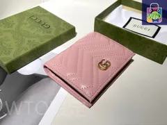 【今日特価】Gucci グッチ カードケースシリーズ 輸入頭層の羊皮を使用