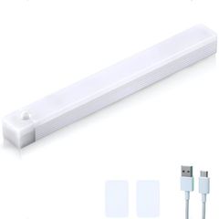 仮設トイレ用センサーライト 人感センサー 充電式 屋外 屋内 USB-Cタイプ 灯り 現場 工事不要