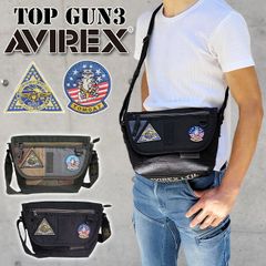 アヴィレックス AVIREX ミニ ショルダーバッグ 限定モデル TOPGUN3 メンズ ショルダーポーチ ミニショルダーバッグ アビレックス 斜め掛け